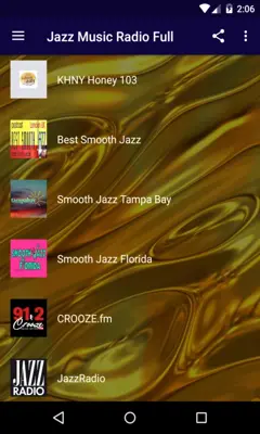 Jazz Music Radio Full Free android App screenshot 2