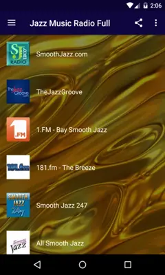 Jazz Music Radio Full Free android App screenshot 3